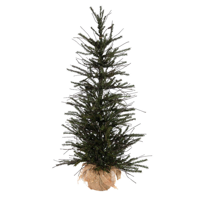 The Holiday Aisle® Vienna Twig 2.5' Green Pine Artificial Christmas